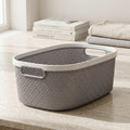 Grey Multi Purpose Organiser Basket  By Zodiya