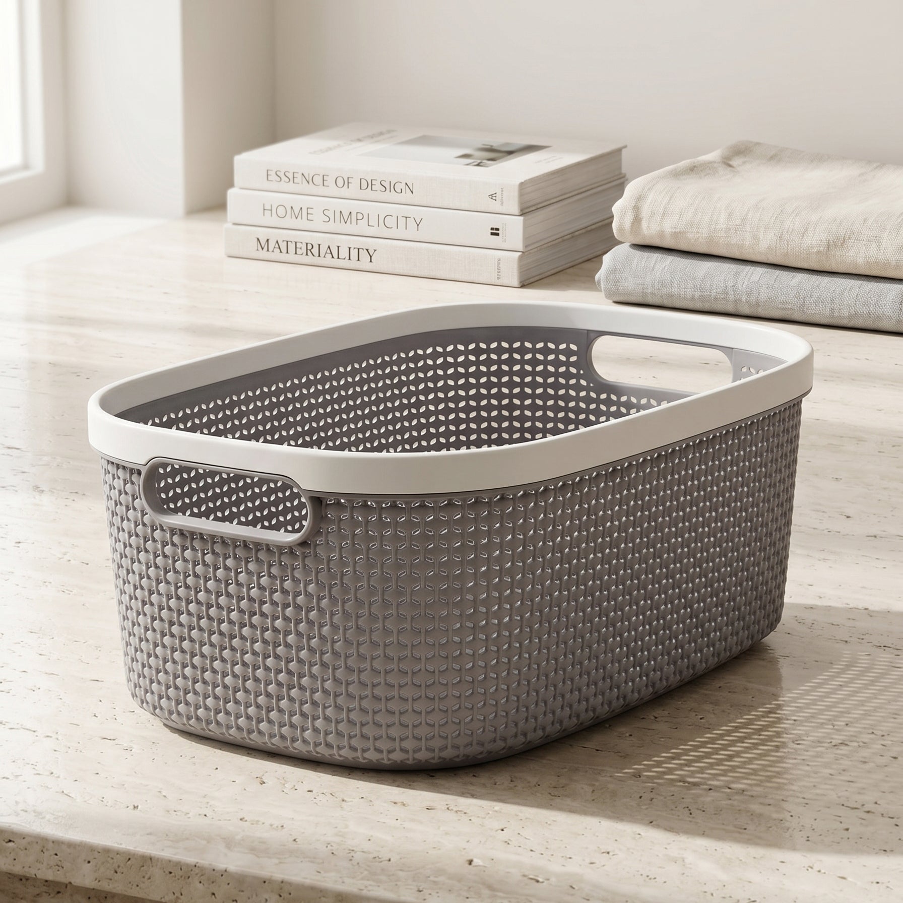 Grey Multi Purpose Organiser By Zodiya-1