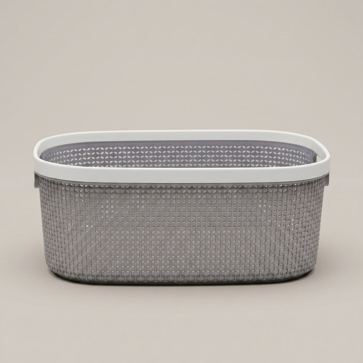 Grey Multi Purpose Organiser Basket  By Zodiya