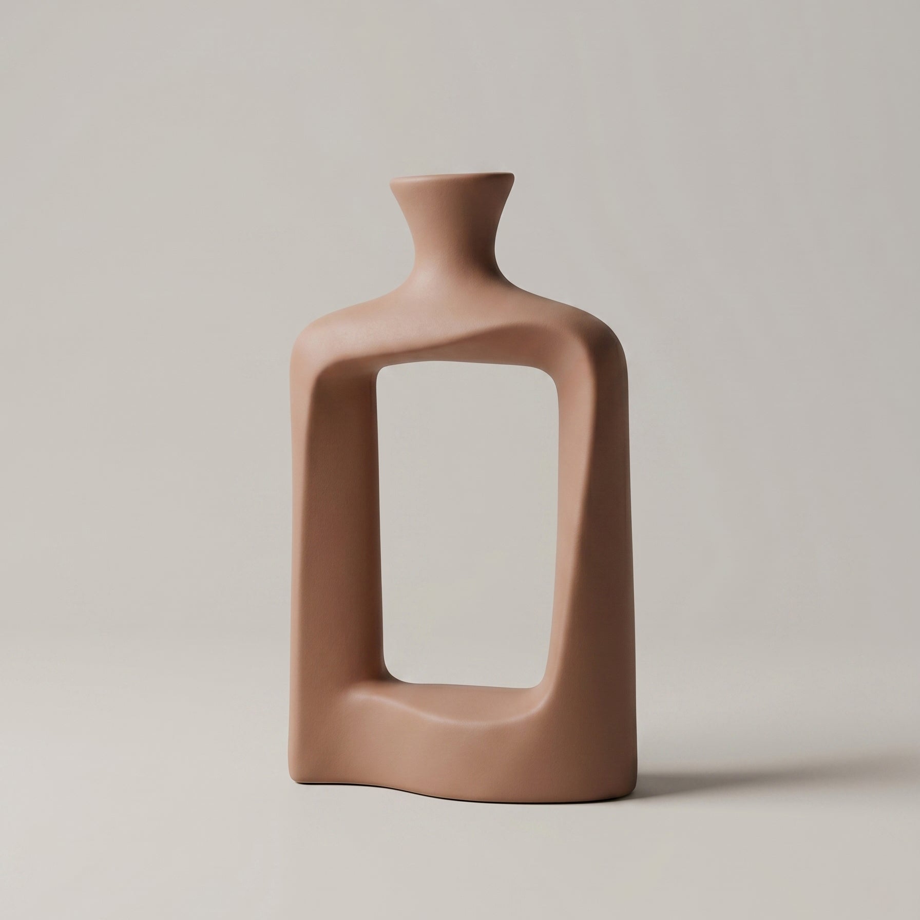Mauve Ceramic Vase By Zodiya-4