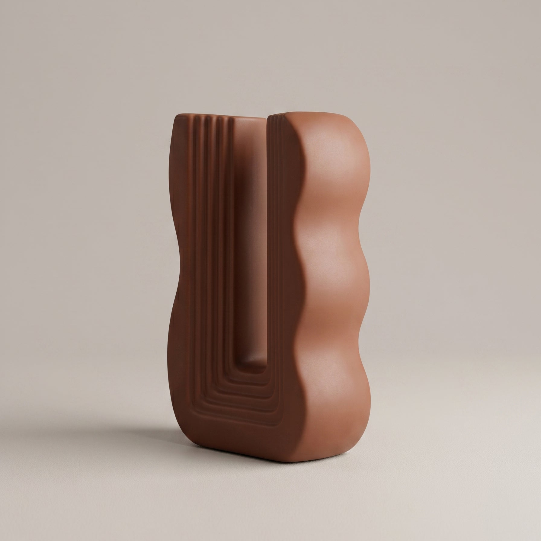 Mauve Ceramic Vase By Zodiya-4
