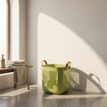 Green Plastic Laundry Basket By Zodiya