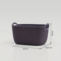 Large Purple Multipurpose Organiser Basket By Zodiya