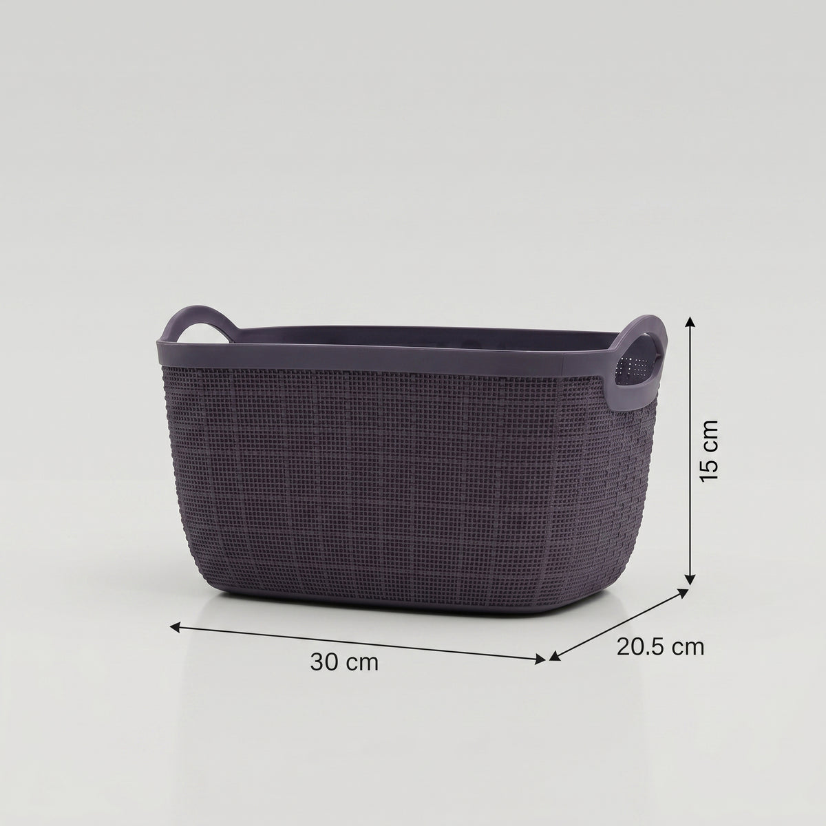 Large Purple Multipurpose Organiser Basket By Zodiya