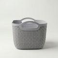 Grey Multipurpose Organiser Basket by Zodiya