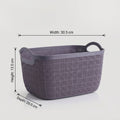 Purple Multipurpose Organiser Basket by Zodiya