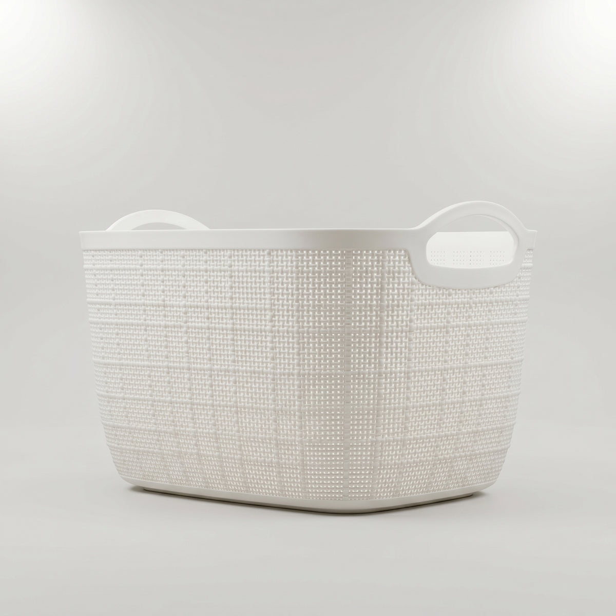 White Multipurpose Storage Basket by Zodiya