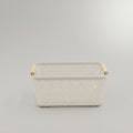 Grey Multipurpose Storage Basket with Wooden Handle by Zodiya