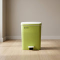 Green Trash Bin with Pedal by Zodiya
