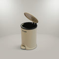 Beige Trash Bin by Zodiya