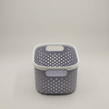 Grey Multipurpose Organiser Basket by Zodiya