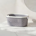 Grey Multipurpose Organiser Basket by Zodiya