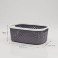 Purple Multipurpose Organiser Basket by Zodiya