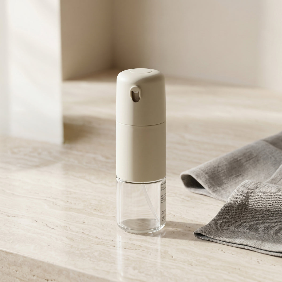 Grey 210 ml Oil Dispenser Bottle by Zodiya