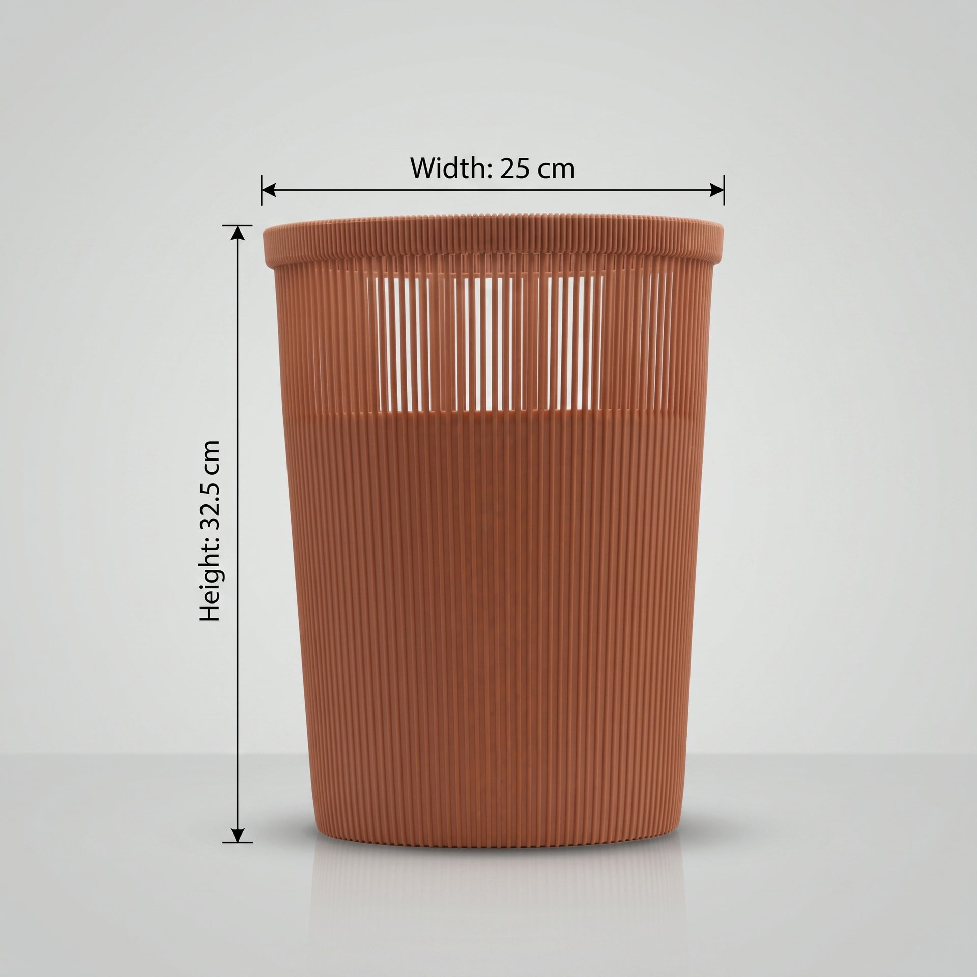 Brown Trash Can by Zodiya