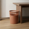 Brown Trash Can by Zodiya