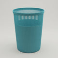Teal Trash Bin by Zodiya