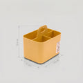 Beige 3 Compartment Multipurpose Organiser by Zodiya