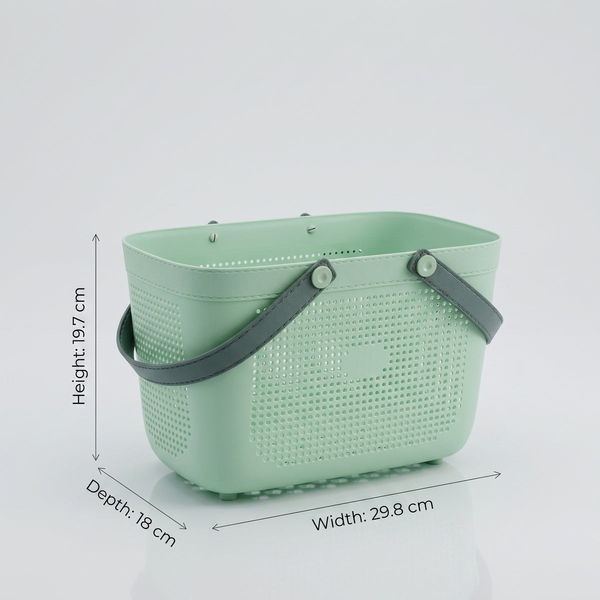 Green Multipurpose Organiser Basket  by Zodiya