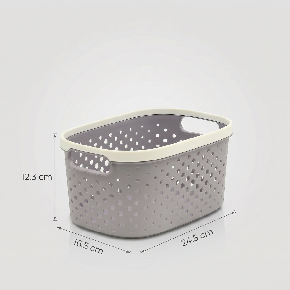 Purple Small Multipurpose Organiser Basket by Zodiya