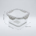 1800 ml Glass Food Storage Container Box by Zodiya