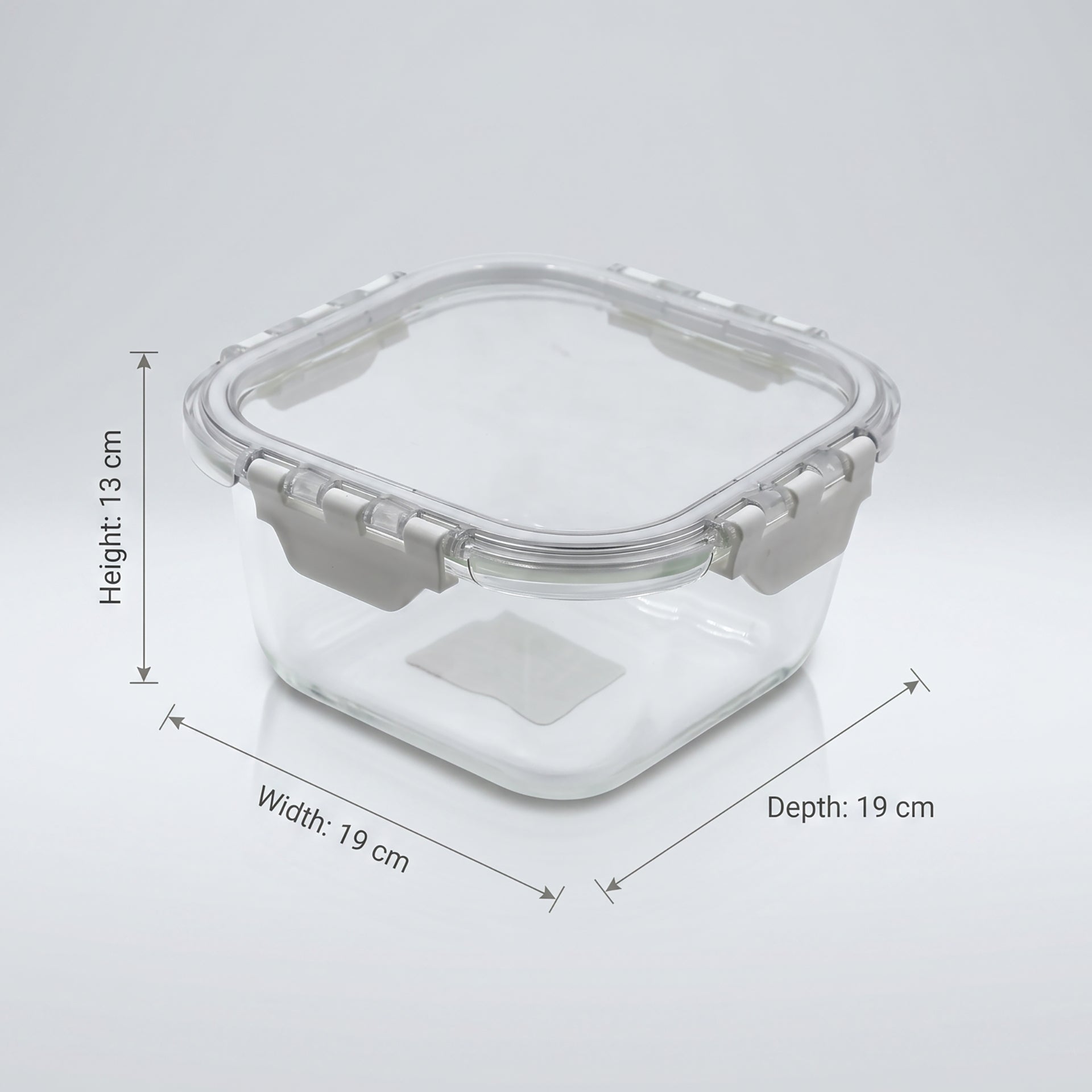 1800 ml Glass Food Can by Zodiya-2