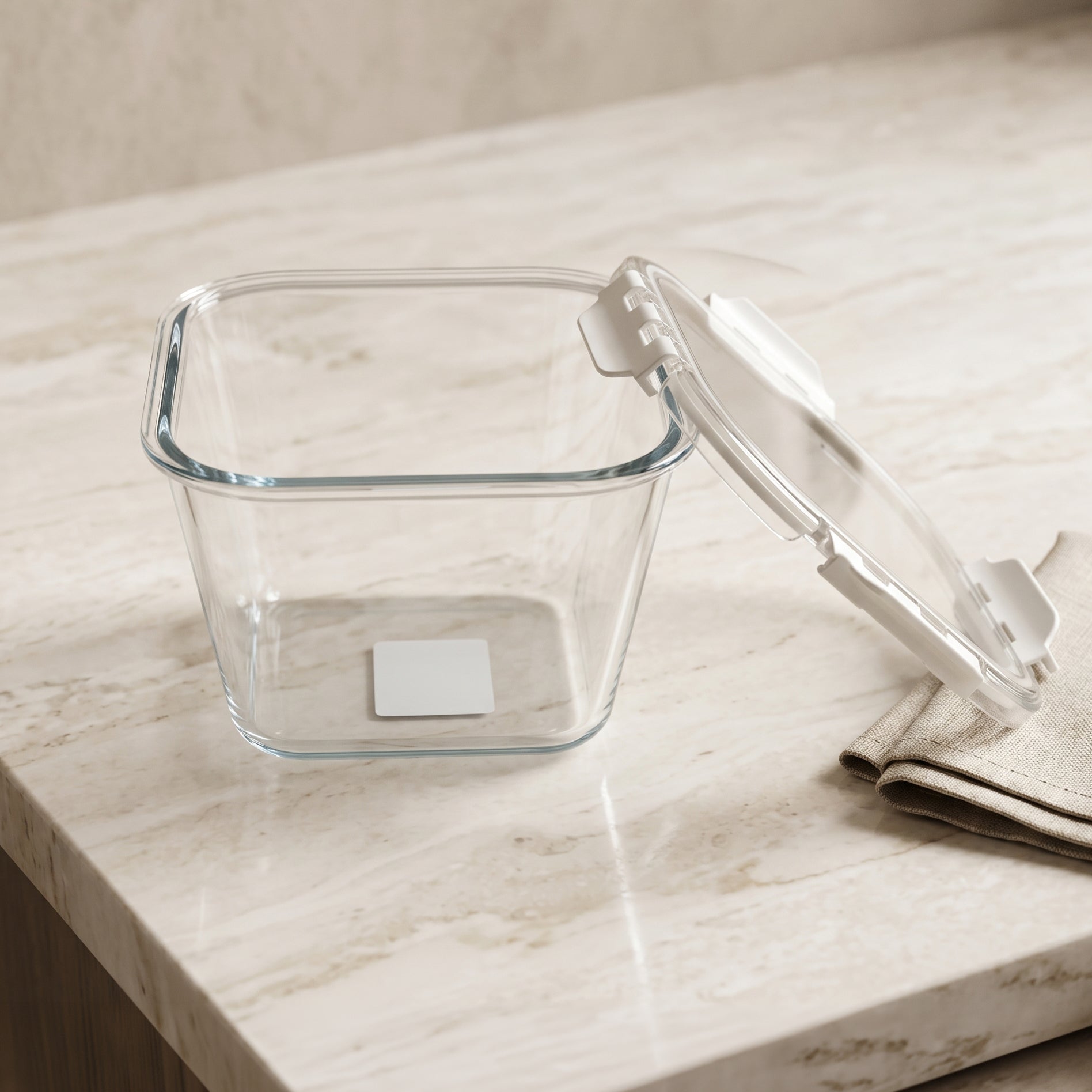 1800 ml Glass Food Can by Zodiya-1