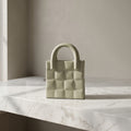 Sage Green Ceramic Handbag Vase by Zodiya