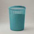 Teal Trash Bin by Zodiya