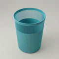 Teal Trash Bin by Zodiya