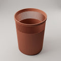 Brown Trash Can by Zodiya