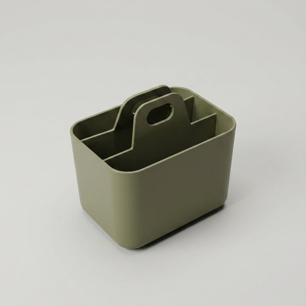 Grey 4 compartment Multipurpose Organiser by Zodiya