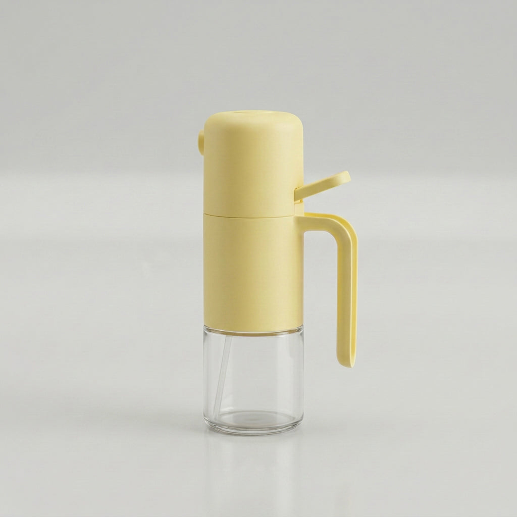 Yellow 210 ml Oil Dispenser Bottle by Zodiya