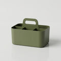 Green Plastic Bathroom Organiser ( 5 compartment) by Zodiya