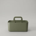 Green Plastic Bathroom Organiser ( 5 compartment) by Zodiya