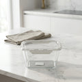 Glass Food Storage Container with Lid (2300 ml) by Zodiya