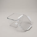 Glass Food Storage Container with Lid (2300 ml) by Zodiya