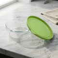 Glass Food Storage Container with Lid (635 ml) by Zodiya