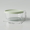 Glass Food Storage Container Box (930 ml) by Zodiya