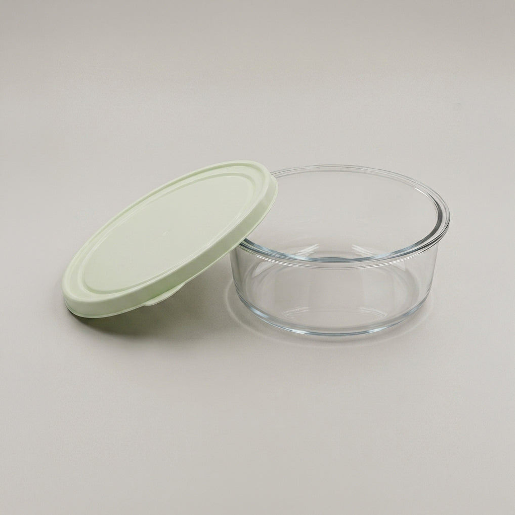Glass Food Storage Container Box (930 ml) by Zodiya