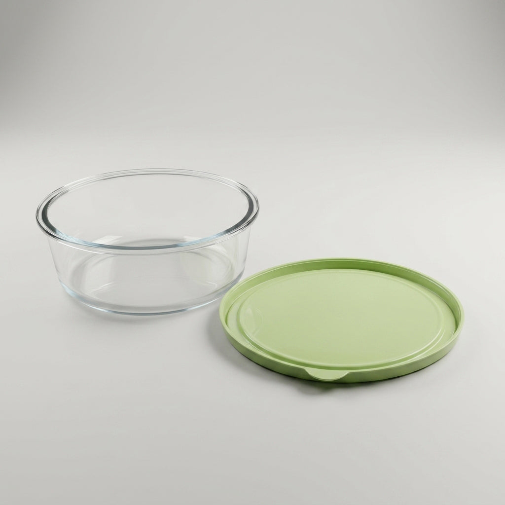 Glass Food Storage Container Box by Zodiya