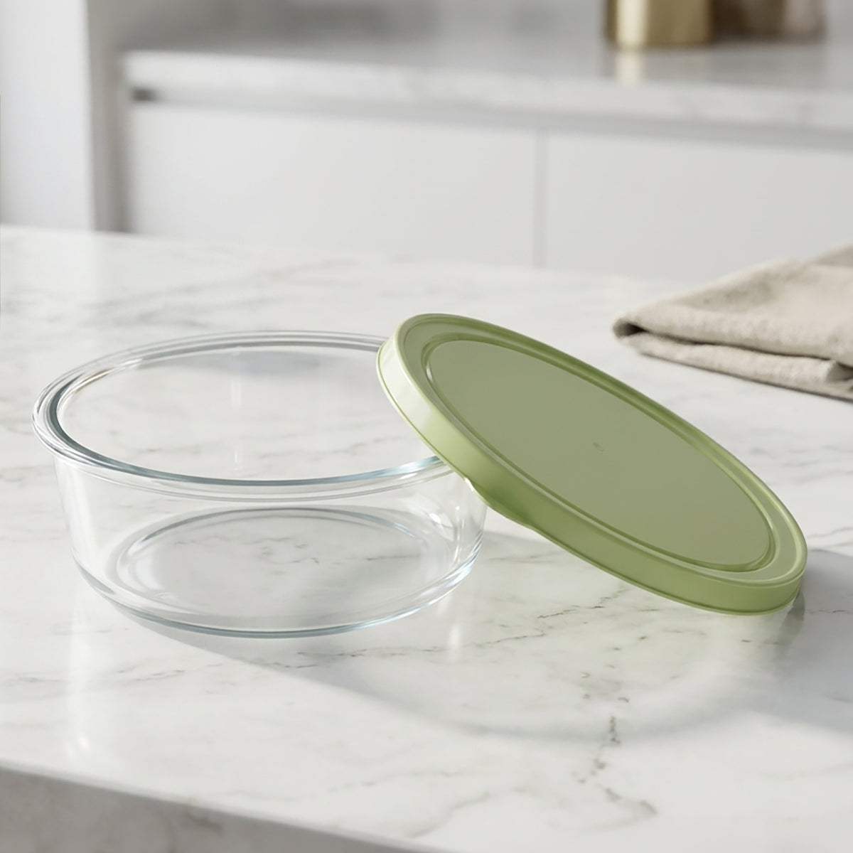 Glass Food Storage Container Box by Zodiya