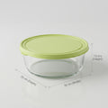 Glass Food Storage Container Box by Zodiya