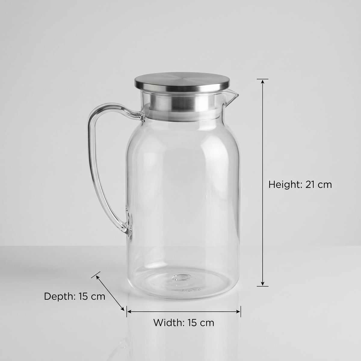Clear Plastic Water Jug by Zodiya