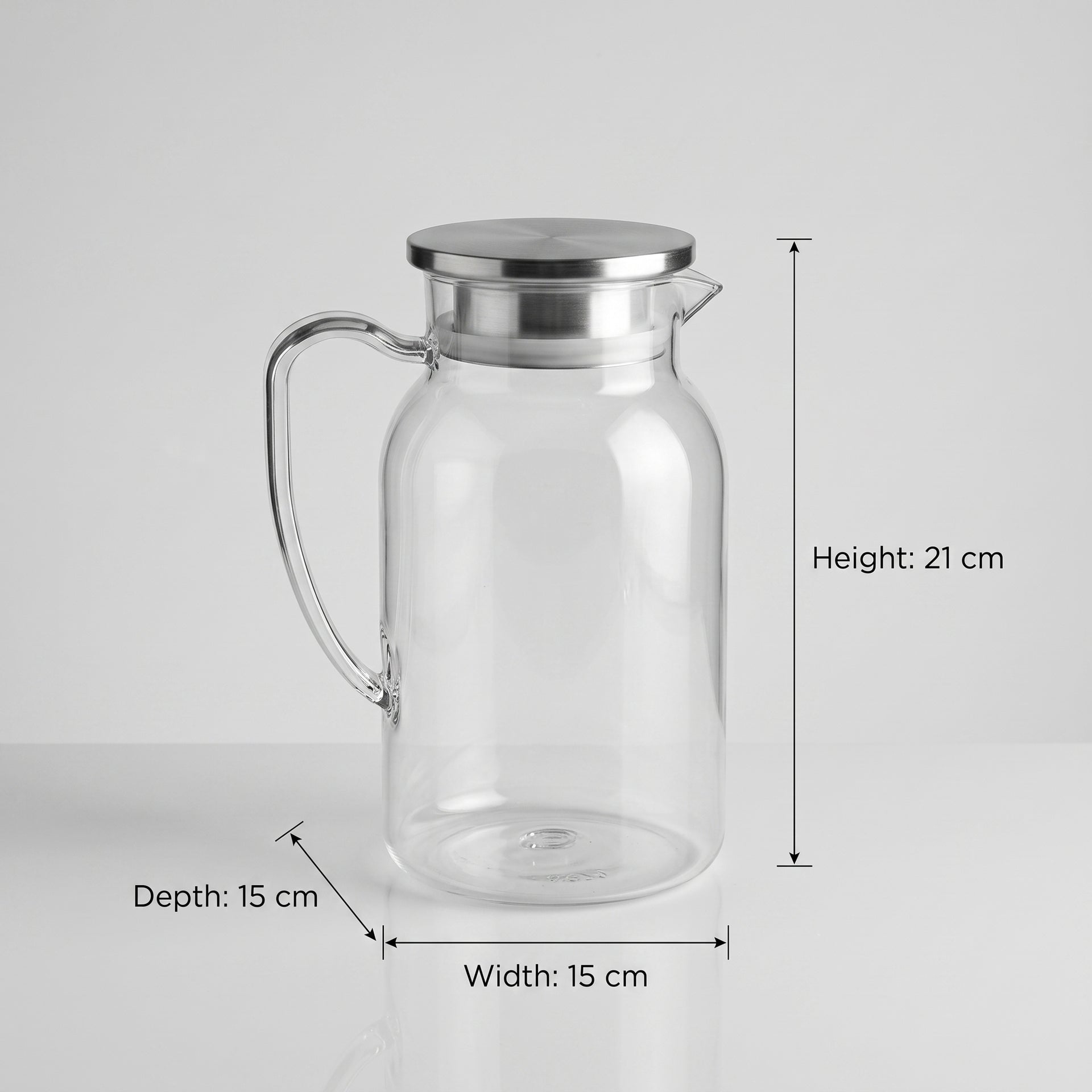 Clear Plastic Jar by Zodiya