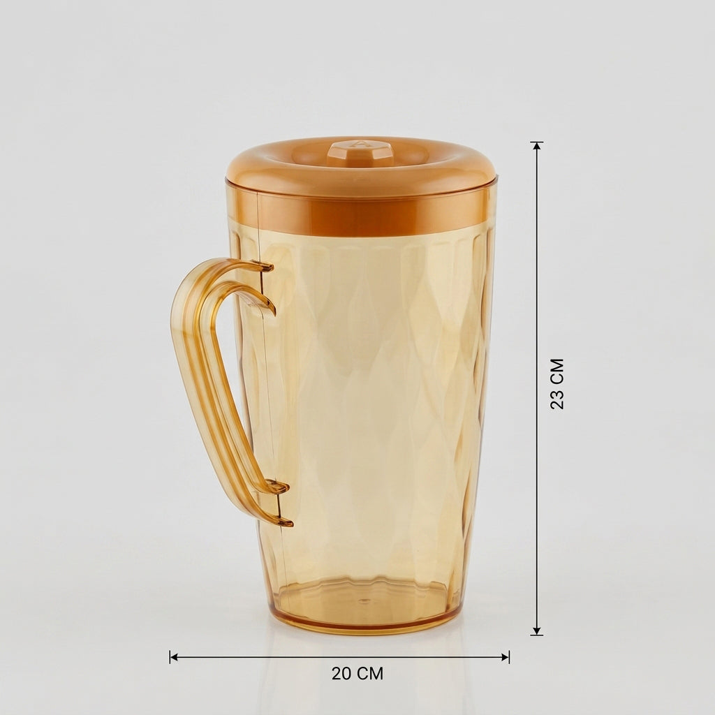 Brown Plastic Water Jug by Zodiya