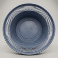Blue Plastic Trash Can by Zodiya