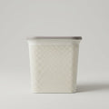 White Square Trash Can (Small) By Zodiya