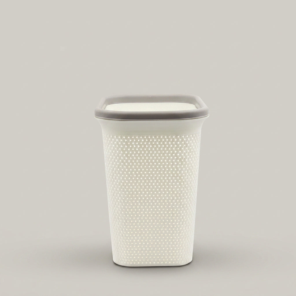 White Square Trash Can (Small) By Zodiya