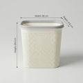 White Square Trash Can (Small) By Zodiya